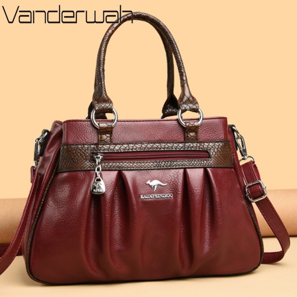 Luxury Bags Made - Three Layers Luxury Casual Tote Women