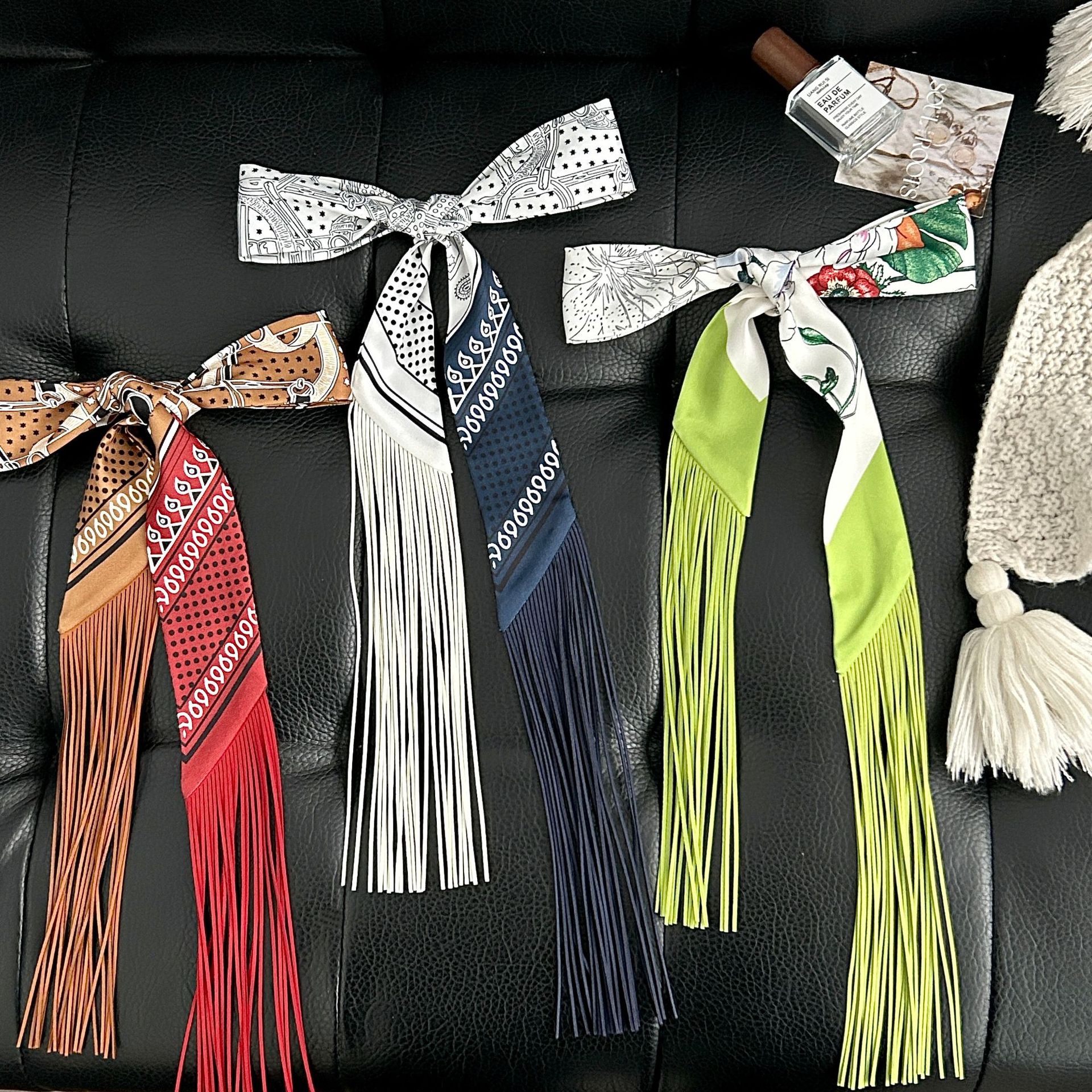 Luxury Tassel Skinny Scarf for - Luxury Bags Duffle avis et prix
