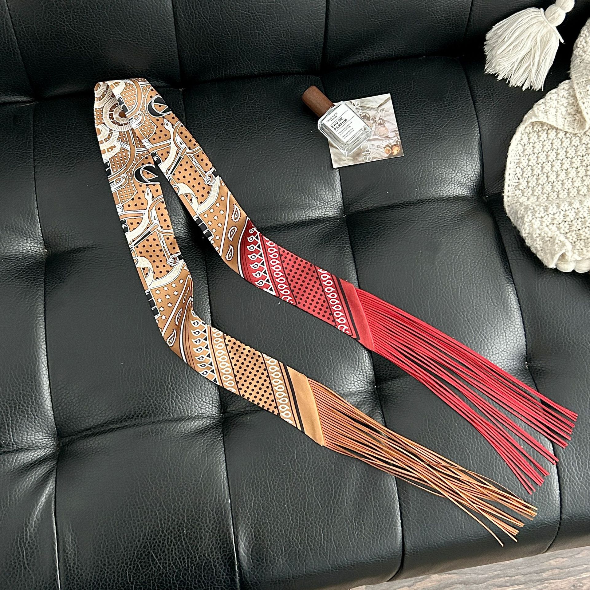 Luxury Tassel Skinny Scarf for - Luxury Bags Duffle avis et prix