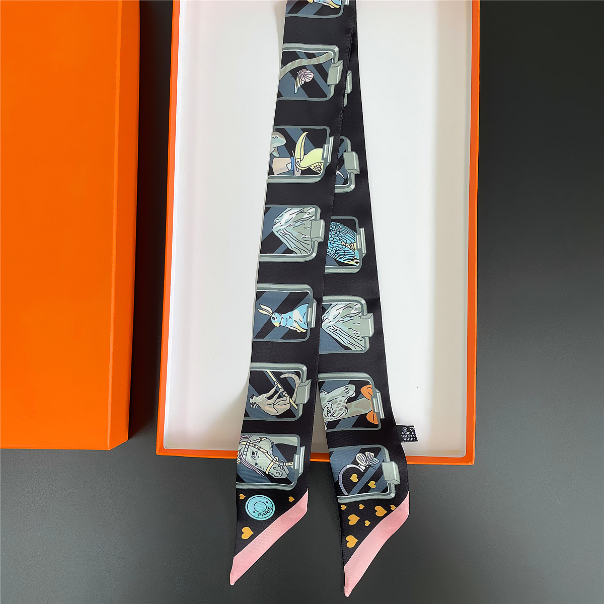 Brand Design Twill 100% Silk S - Luxury Bags Made avis et prix