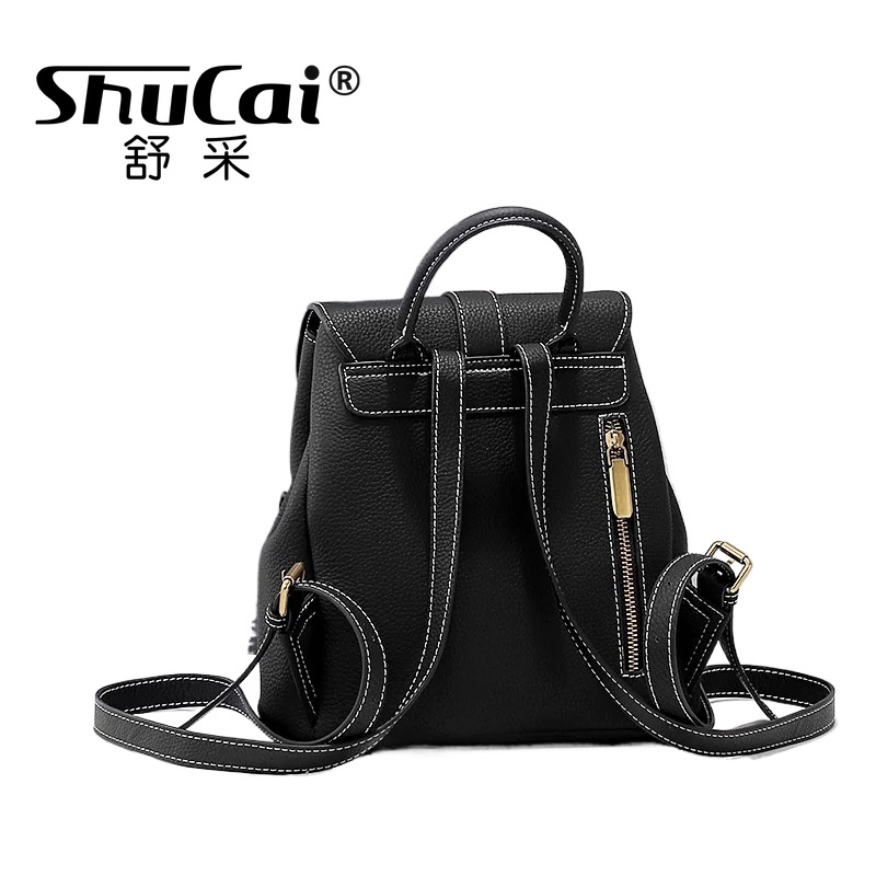 Genuine Cowhide Leather Women' - Luxury Bags For School avis et prix