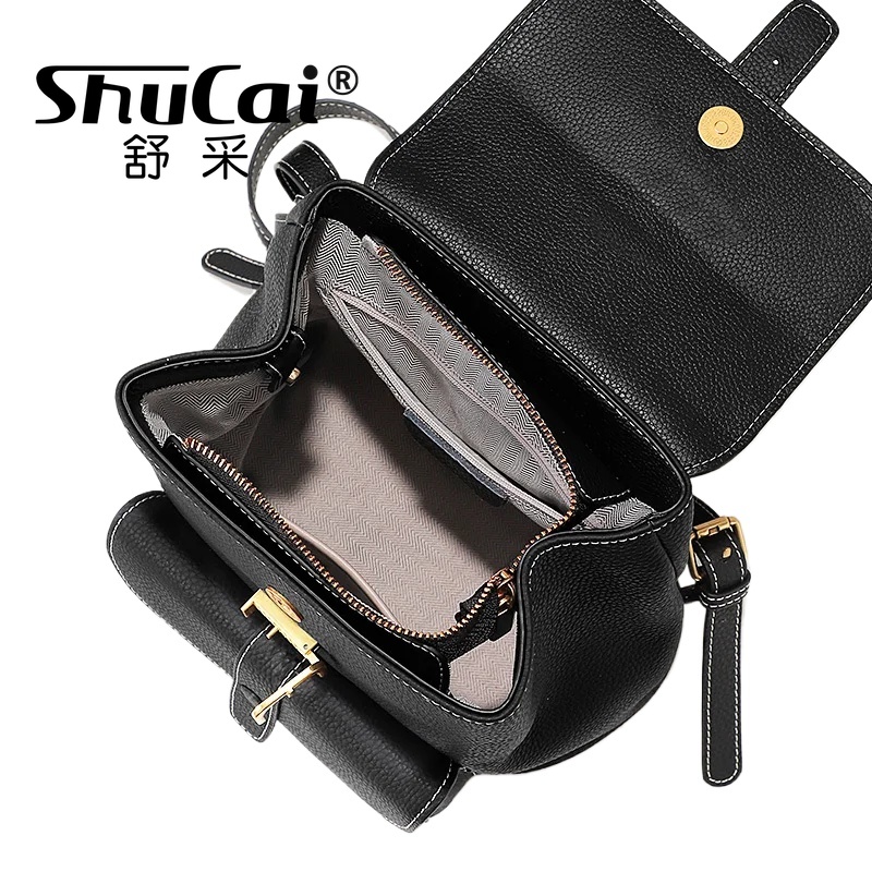 Genuine Cowhide Leather Women' - Luxury Bags For School avis et prix