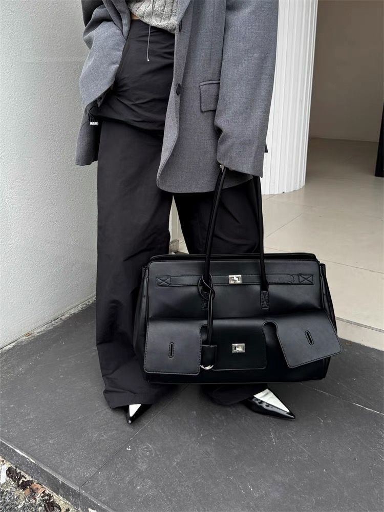 Genuine Cowhide Leather Tote T - Luxury Bags Hermes avis et prix