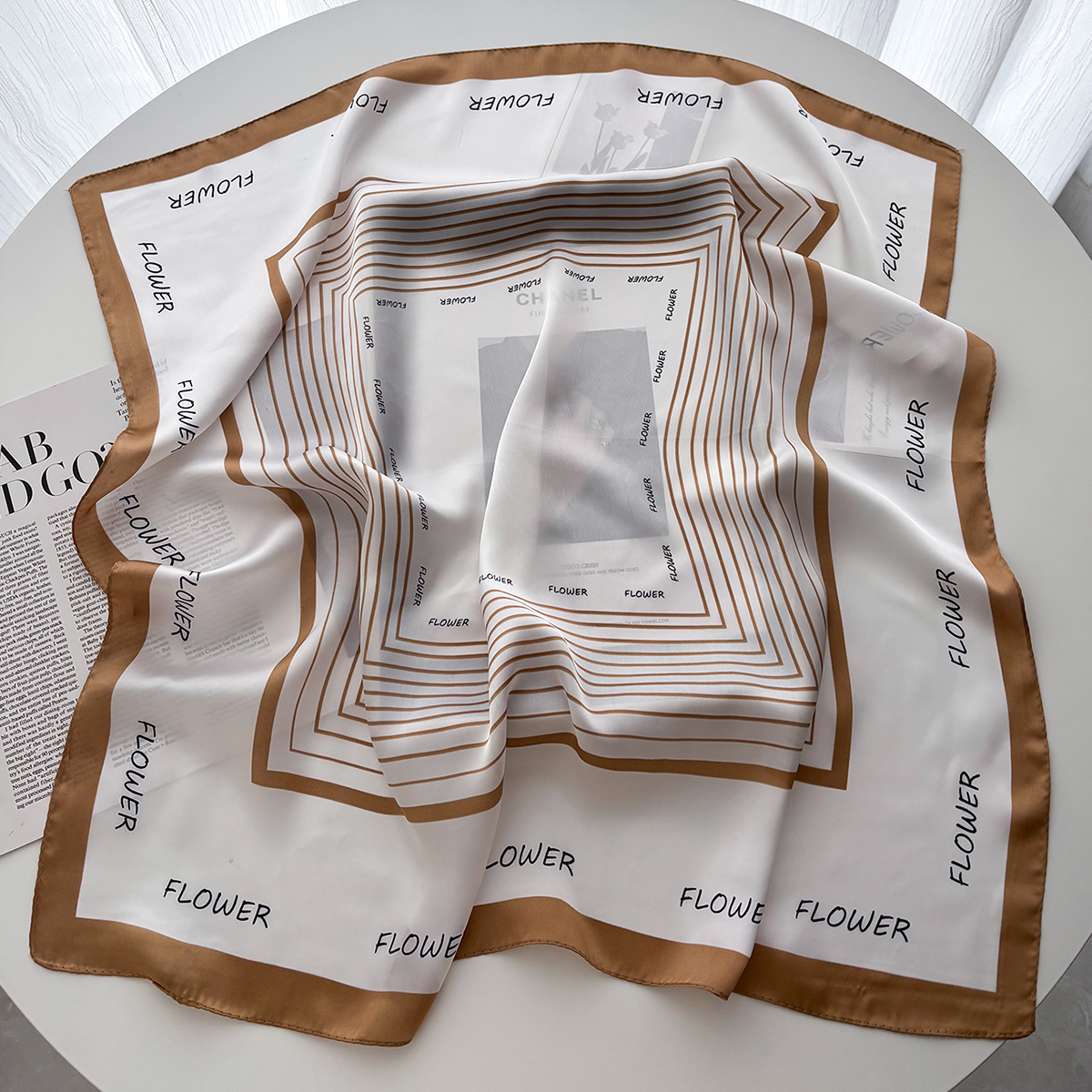 Luxury Print Scarf For Women E - Luxury Bags Duffle avis et prix