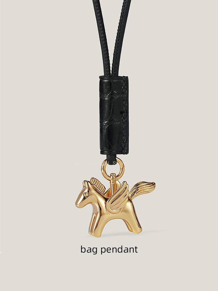 Luxury Brass Pegasus Bag Charm - Luxury Bags Hermes avis et prix