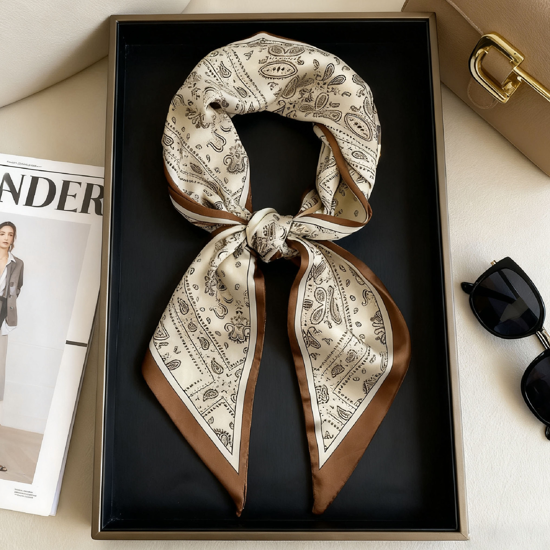 Luxury Long Neckerchief Skinny - Luxury Bags Duffle avis et prix