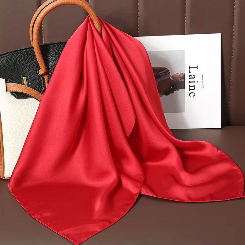 Luxury Solid Color Silk Square - Luxury Bags Duffle avis et prix