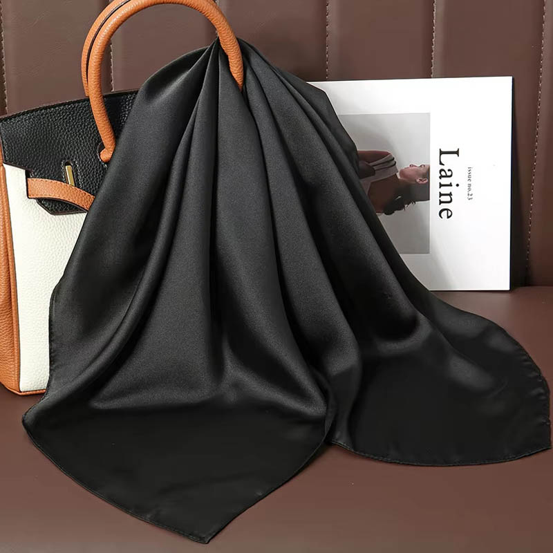 Luxury Solid Color Silk Square - Luxury Bags Duffle avis et prix