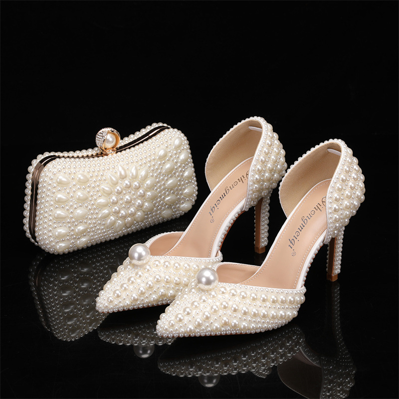 Bag and Shoe Set for Women Pea - Luxury Bags Made avis et prix