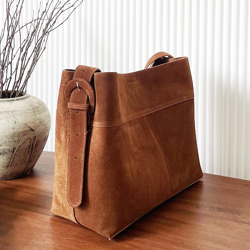 Korean Genuine Leather Tote Ba - Luxury Bags Made avis et prix