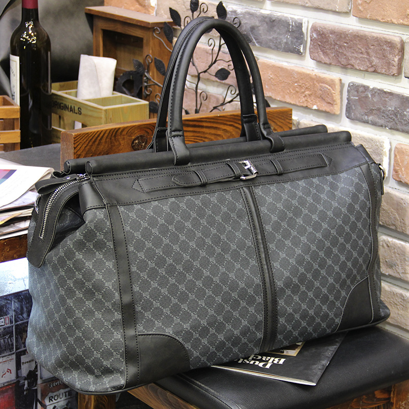 Fashion Plaid Travel Bag Men H - Luxury Bags For Men avis et prix