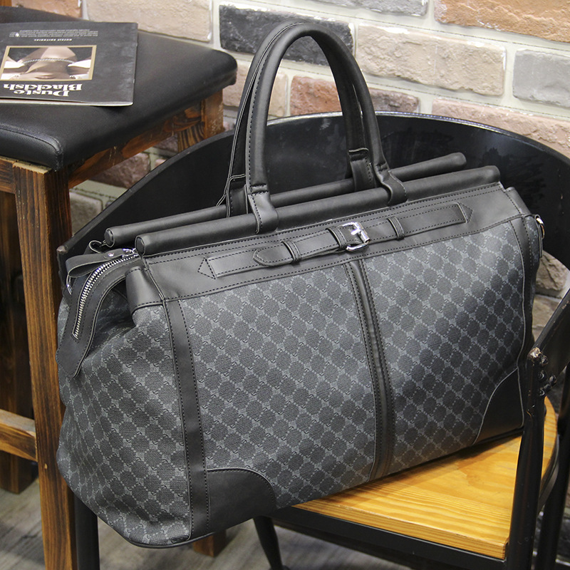 Fashion Plaid Travel Bag Men H - Luxury Bags For Men avis et prix