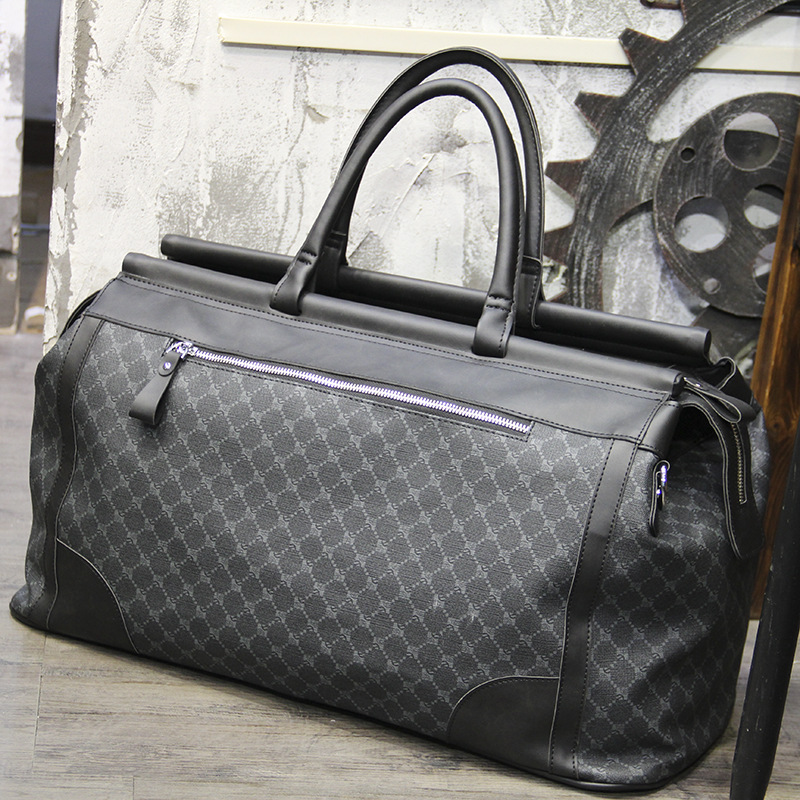 Fashion Plaid Travel Bag Men H - Luxury Bags For Men avis et prix