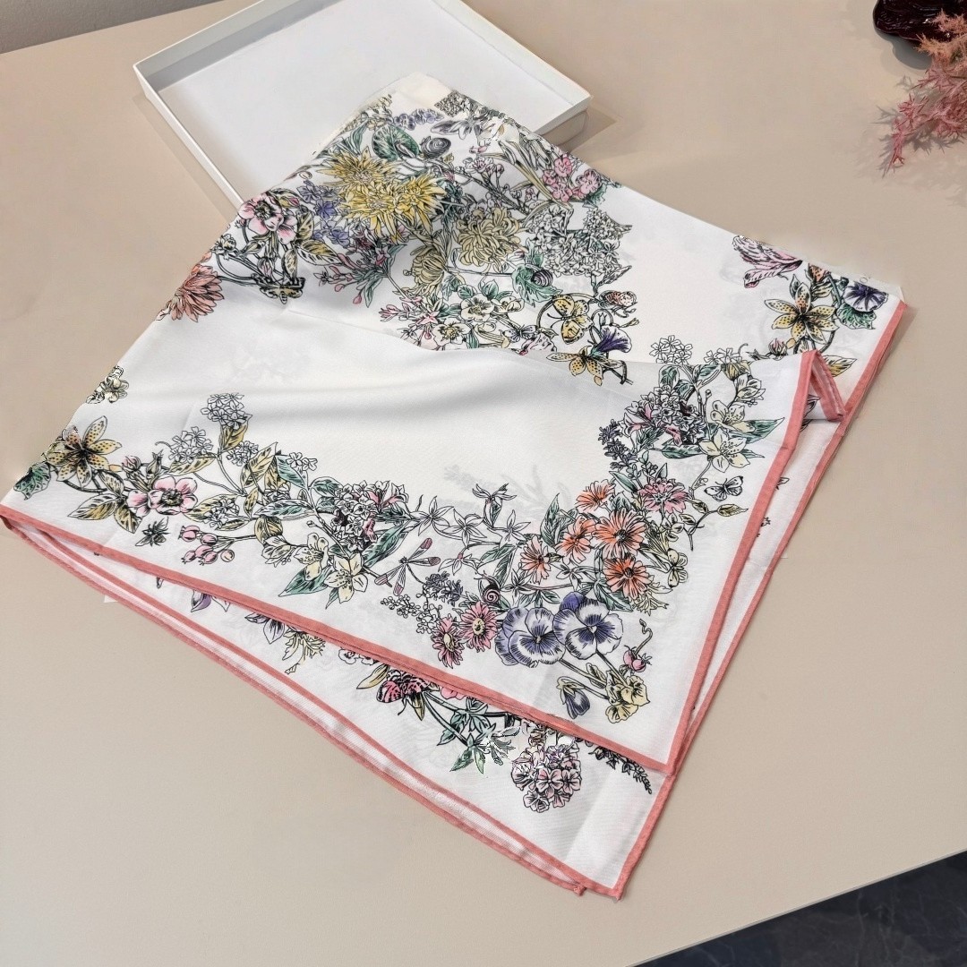 Luxury Designer Silk Scarf Wom - Luxury Bags Made avis et prix
