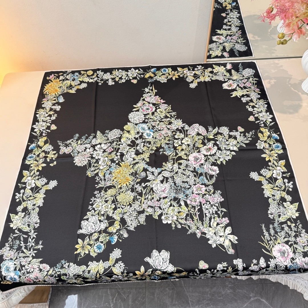 Luxury Designer Silk Scarf Wom - Luxury Bags Made avis et prix
