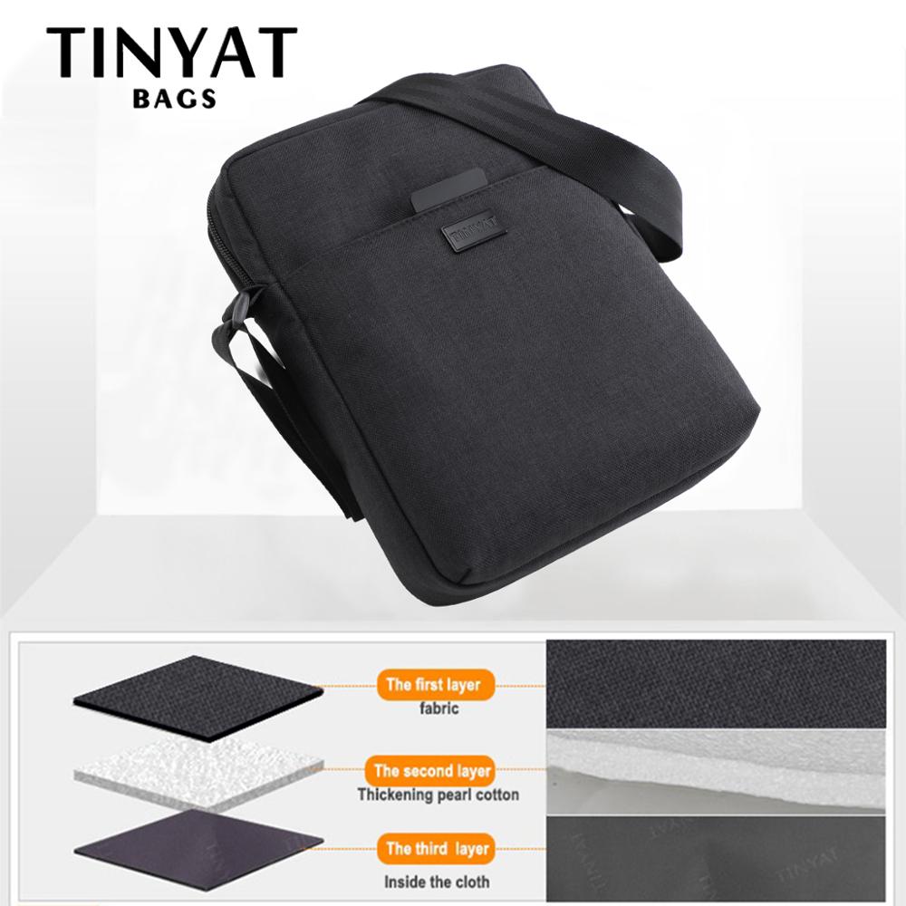 TINYAT Men's Bags Light Canvas - Luxury Bags For Men avis et prix