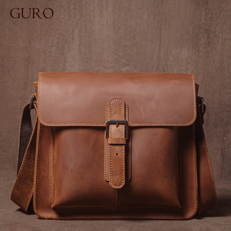 GURO Luxury Brand Genuine Leat - Luxury Bags For Men avis et prix