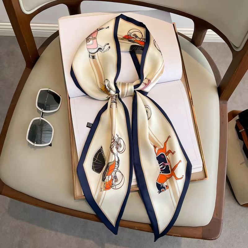 Luxury Design Silk Skinny Head - Luxury Bags Made avis et prix
