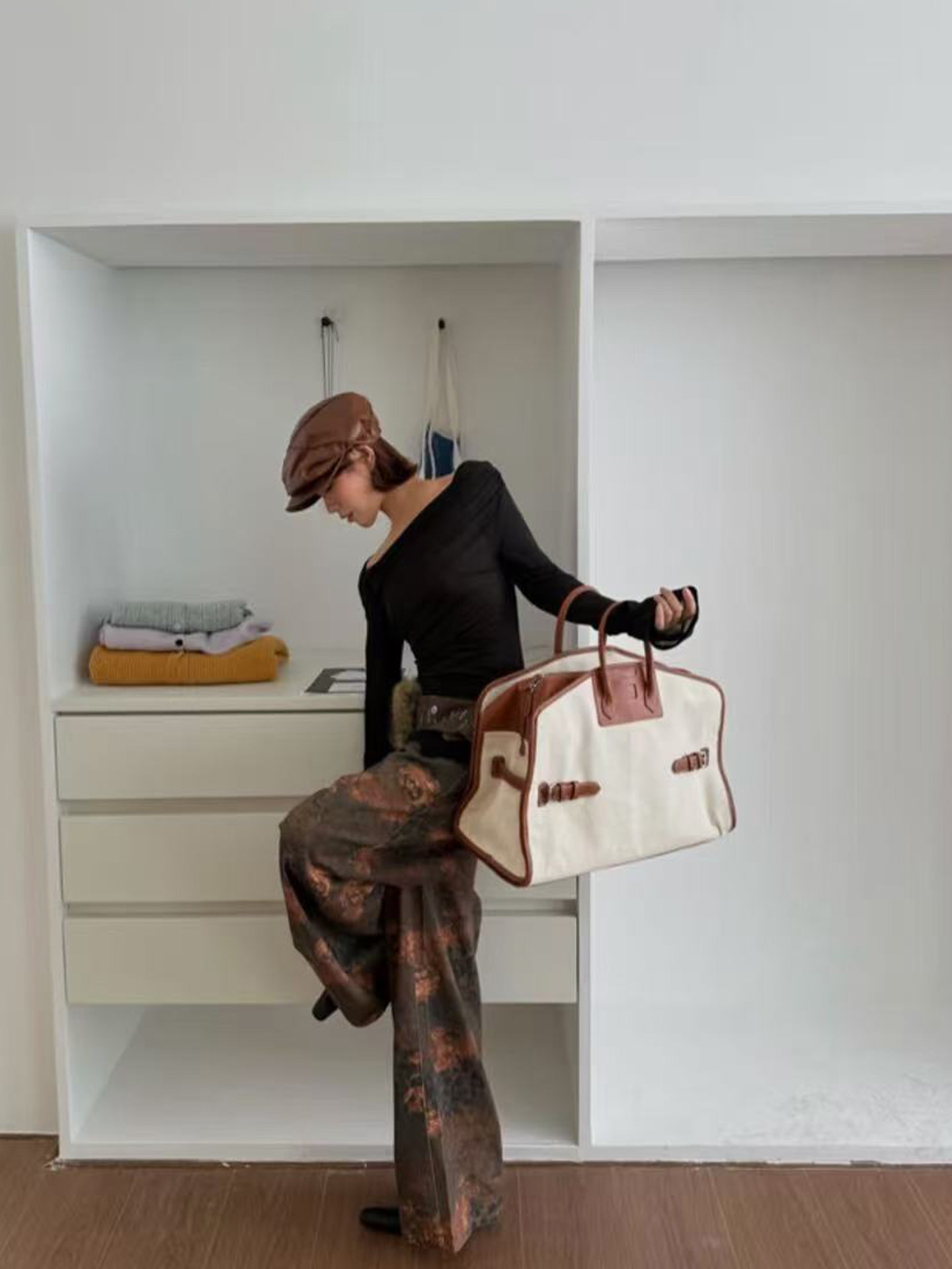 Large capacity travel casual t - Luxury Bags Hermes avis et prix