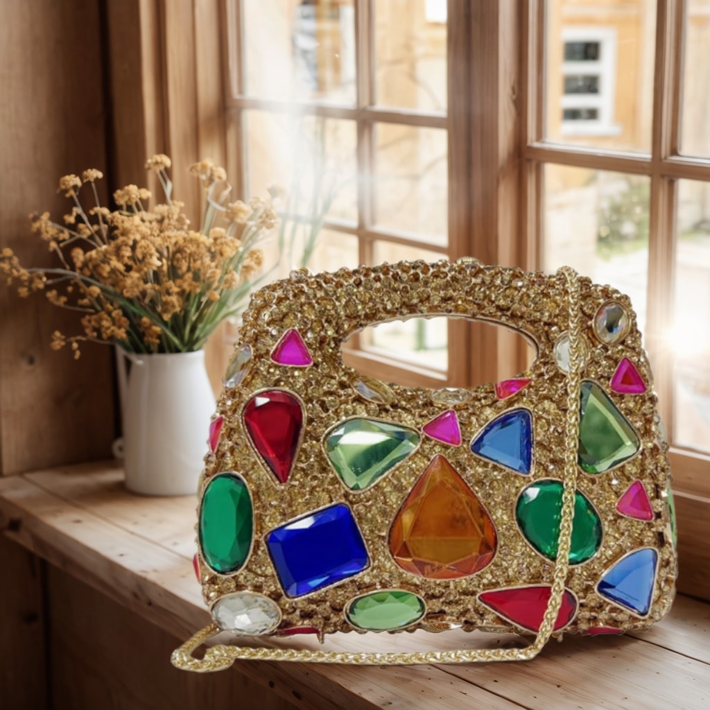 Women Luxury Diamond Rhineston - Luxury Bags With Zipper avis et prix