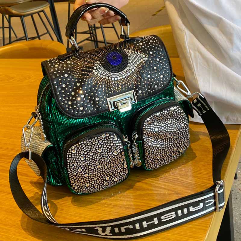 Fashion Women Backpack Big Cap - Luxury Bags With Zipper avis et prix