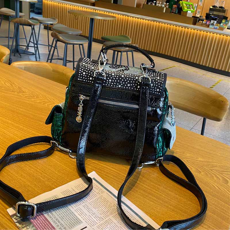 Fashion Women Backpack Big Cap - Luxury Bags With Zipper avis et prix