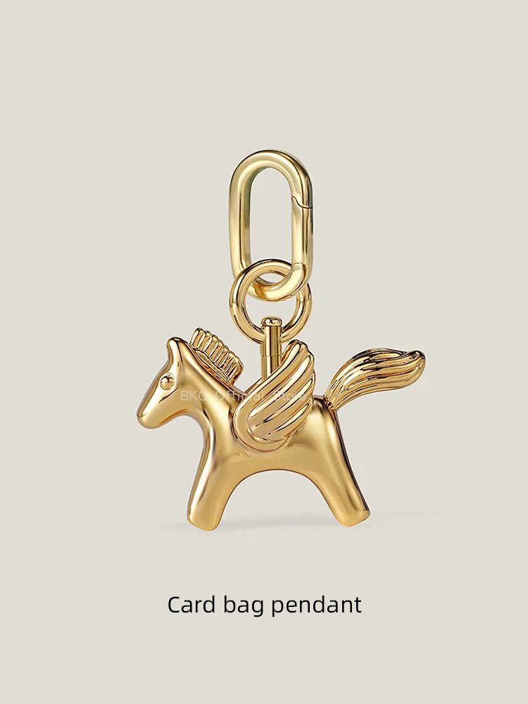 Luxury Brass Pegasus Bag Charm - Luxury Bags Hermes avis et prix