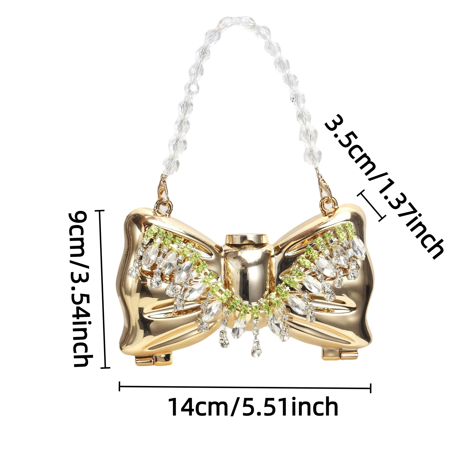 Luxury Fashion Metal Mini Hand - Luxury Bags Made avis et prix